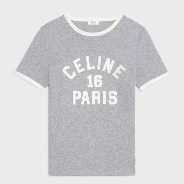 新色☆希少 セリーヌ 16 PARIS ルーズTシャツ スーパーコピーコットン
