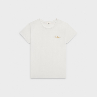 着心地の良いセリーヌ エンブロイダリー Tシャツ スーパーコピーN級品