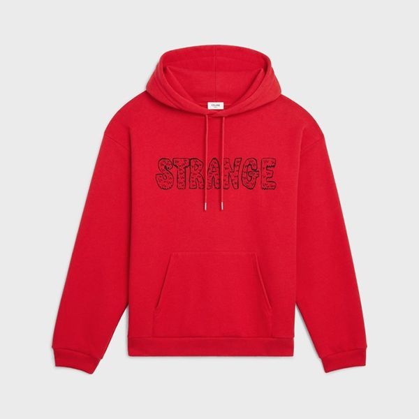 ユニークなロゴセリーヌ☆メンズ☆ルーズ スウェットシャツ パーカー2Y457052H27RB