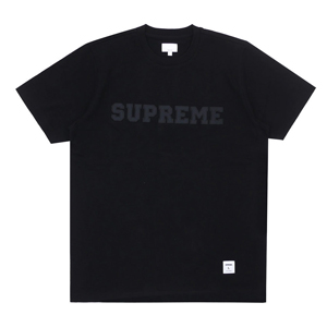 2021SS新作 シュプリーム Tシャツ コピー ★ Collegiate Logo Tee Black