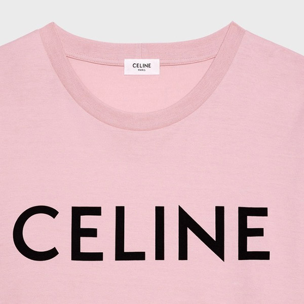セリーヌ Tシャツ 偽物ルーズ セリーヌユニセックスジャージー超限定 2X764671Q