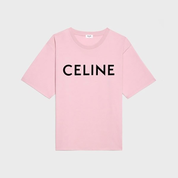 セリーヌ Tシャツ 偽物ルーズ セリーヌユニセックスジャージー超限定 2X764671Q