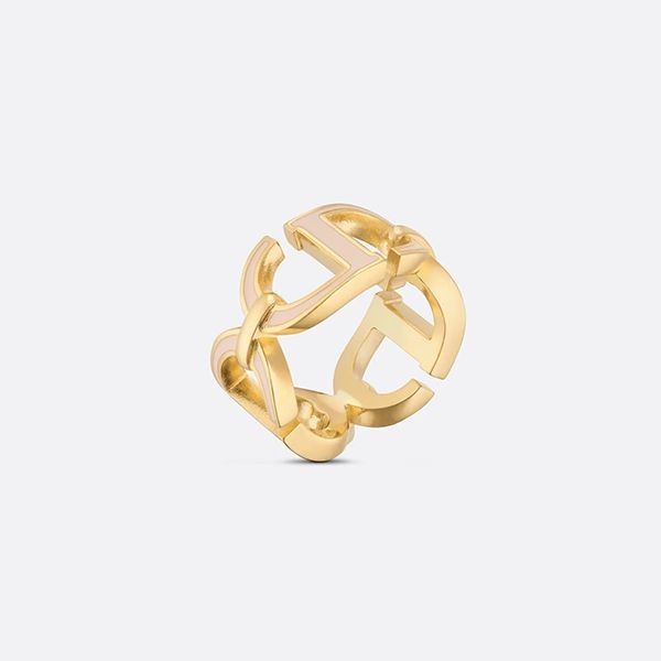 ギフトに最適ディオール 30 Montaigne メタル ラッカー リンク リング 偽物 3色 R1375WOMLQ_D24P