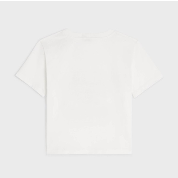 大注目セリーヌ PARIS Tシャツ 偽物 デイリーに セリーヌ コットンジャージー