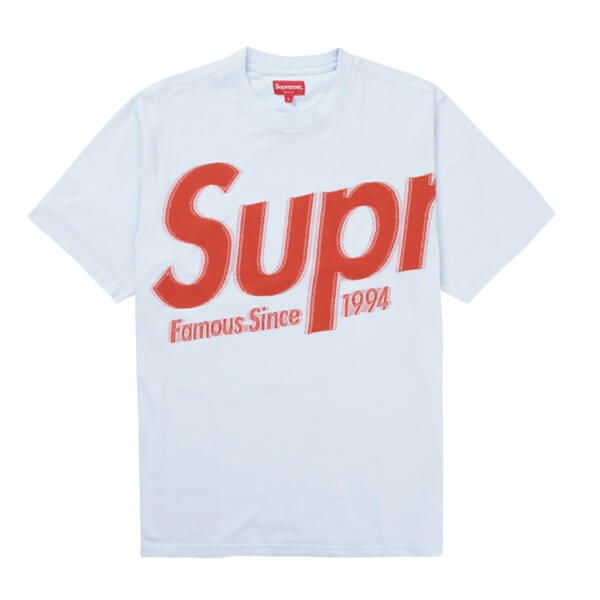 シュプリーム Tシャツ 偽物☆入手困難レア! Spellout T スペルアウトTシャツ