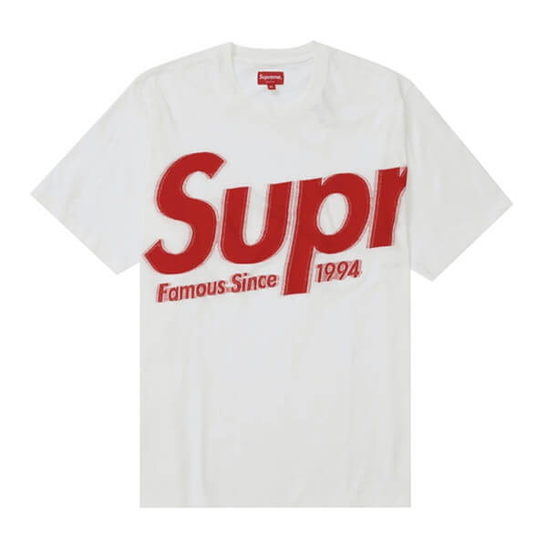 シュプリーム Tシャツ 偽物☆入手困難レア! Spellout T スペルアウトTシャツ