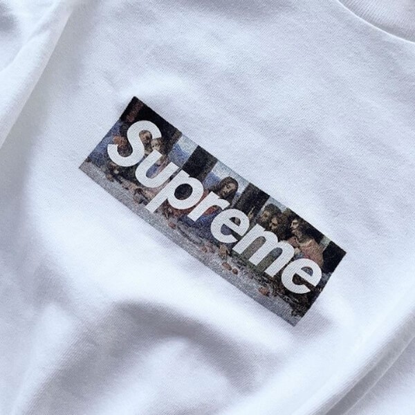 限定入手困難!シュプリーム Milan Box Logo T 偽物 最後の晩餐