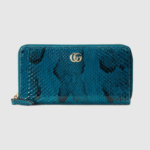 グッチ GGマーモント 偽物 パイソン ジップアラウンドウォレット456117LU3XG4459