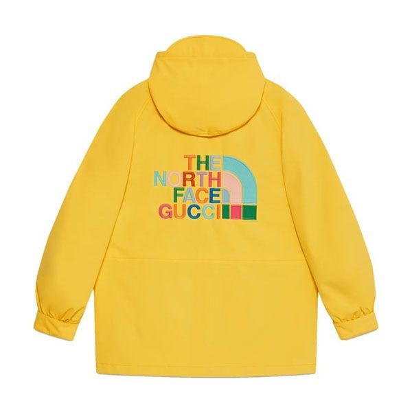 新色☆希少グッチ×ノースフェイス コラボ ジャケット 偽物 672462ZAH9D5626