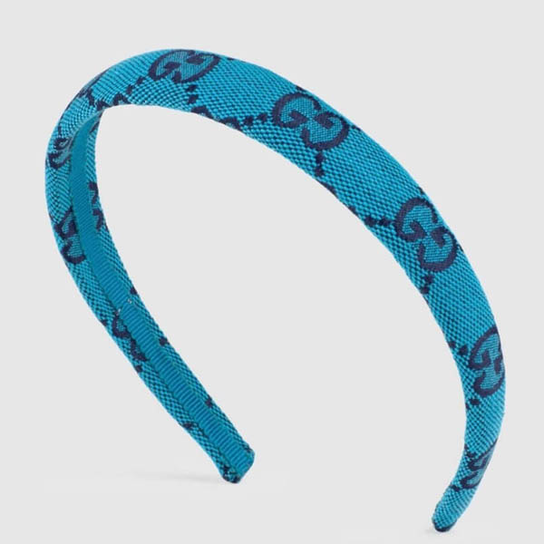 グッチ カチューシャ 偽物 ″Eco Washed Denim Hair Band″GGデニム☆ヘアバンド 6528353HAAH 4900