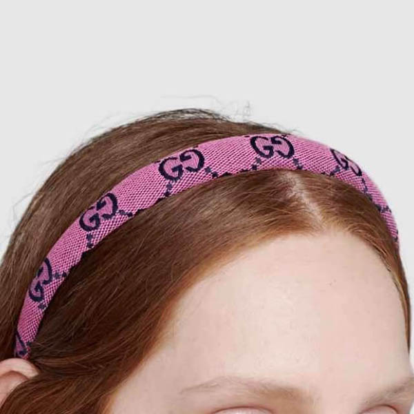 グッチ カチューシャ 偽物 ″Eco Washed Denim Hair Band″GGデニム☆ヘアバンド 6528353HAAH 4900