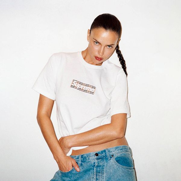 シュプリーム バーバリー Tシャツ 偽物 Box Logo Tee ボックスロゴ 2色