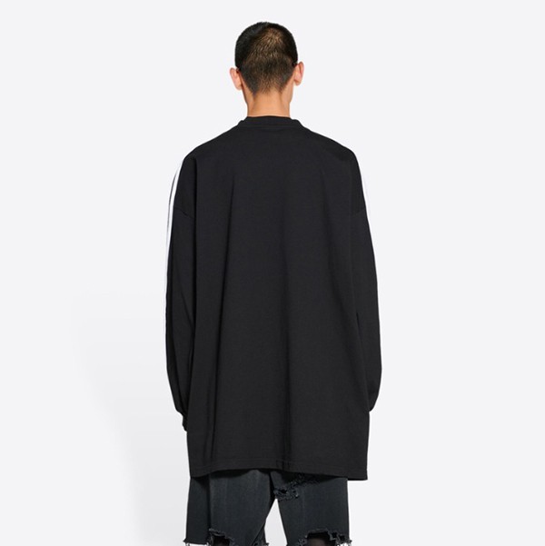 バレンシアガ アディダス 激安 ロングスリーブ Tシャツ 長袖 注目コラボ
