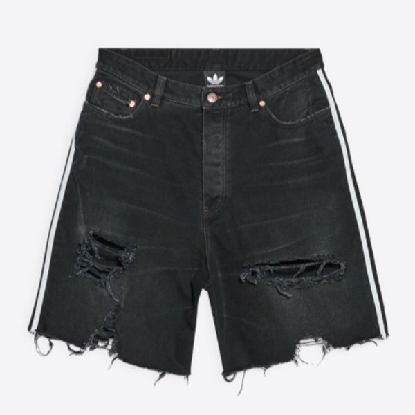 注目コラボ★バレンシアガ アディダス コピー BAGGY ショーツ ショートパンツ