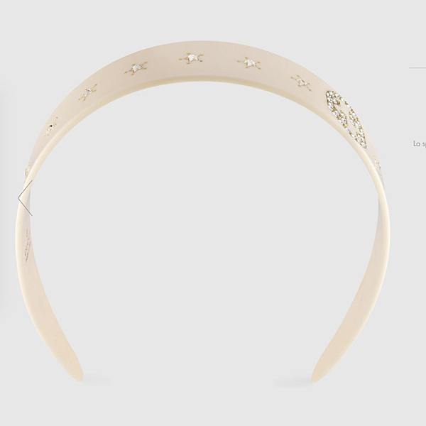 グッチ カチューシャ 偽物 クリスタル インターロッキングG ヘアバンド