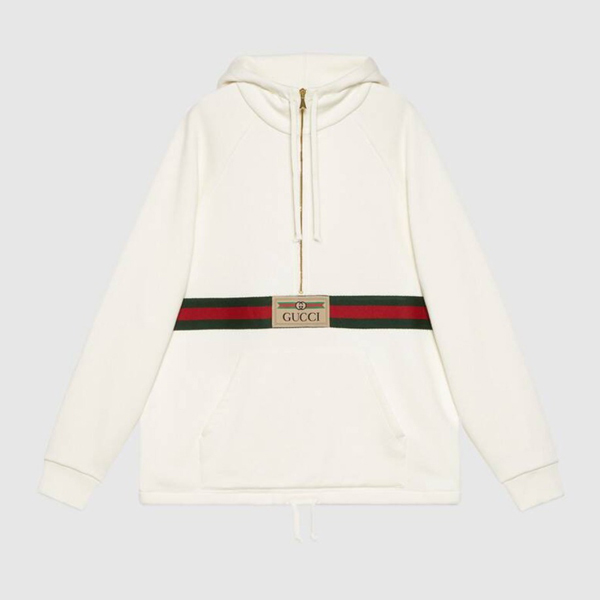 グッチ カイ コピー 限定【EXO-KAI x グッチ コラボ】ベアプリント◆コットンパーカー 652682 XJDJF 9095