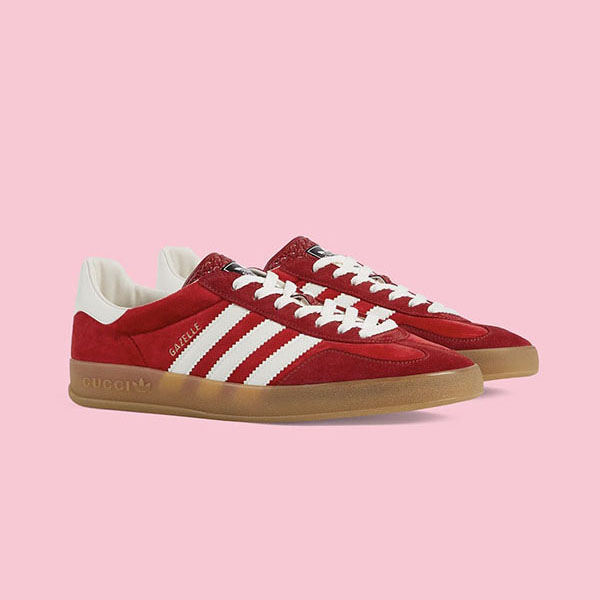 【アディダス×グッチ】メンズ スニーカー コピースエード SNEAKER 707848 9STU0 6360