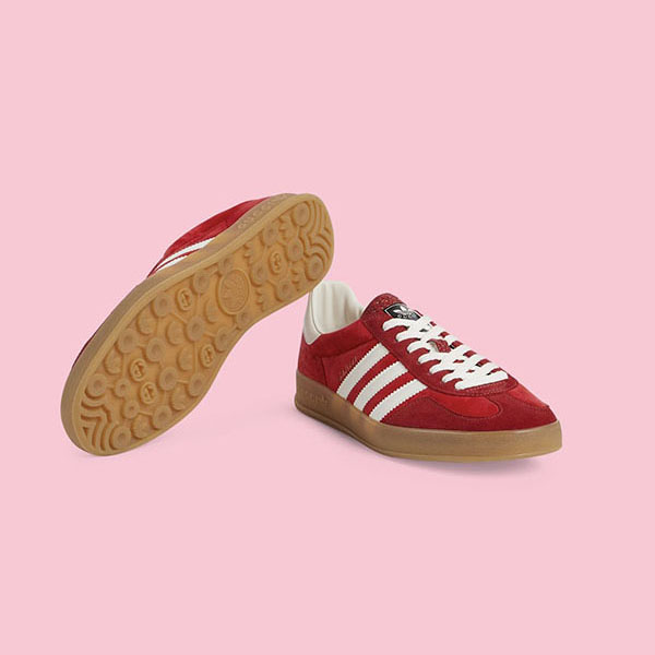 【アディダス×グッチ】メンズ スニーカー コピースエード SNEAKER 707848 9STU0 6360