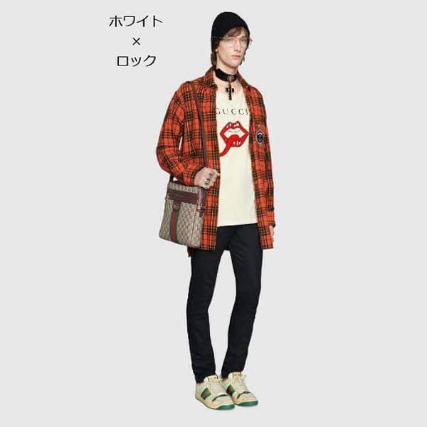 【グッチ Tシャツ コピー】インターロッキングG コットン オーバーサイズ Tシャツ