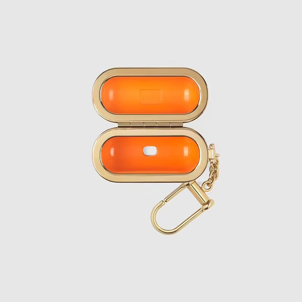 【グッチ】GGマーモント 偽物☆ダブルG付きAirPods Proケース☆可愛い675966