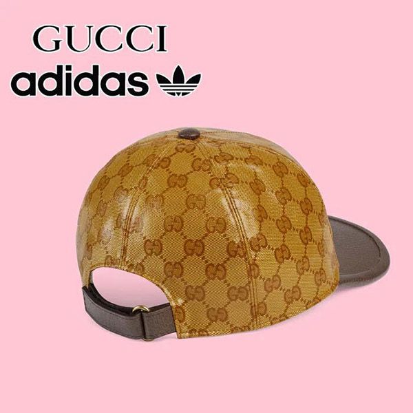 【コラボ★】アディダス グッチ ベースボールキャップ 偽物 男女共用 696475 4HAP2 7164