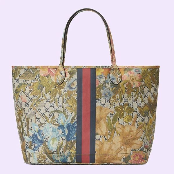 グッチ オフィディア フローラ ラージトートバッグ 偽物 726755FABHJ8584