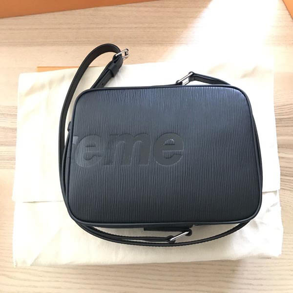 ルイヴィトン シュプリーム  スーパーコピー エピ ダヌーブPM M53431 ショルダーバッグ 斜め掛けバッグ ブラック