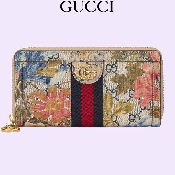 グッチ オフィディア 偽物GG フローラ ウォレット 長財布 523154FABAI4073
