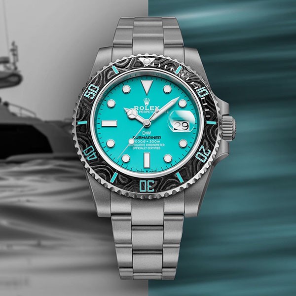 完売前に新作を先取り！ロレックス DiW コピー サブマリーナー AQUAMARINE
