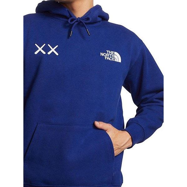 KAWS x The North Face Popover Hoodie カウズ ザノースフェイス 偽物 22年秋冬新作フーディー ビーニー フーディー スエットシャツ