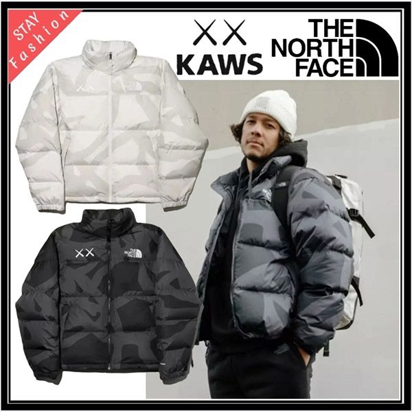 ザノースフェイス カウズ 偽物 ★KAWS x The North Face★送関込★話題のコラボジャケット君臨
