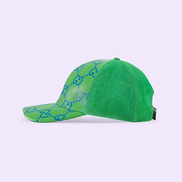 定番人気グッチ GGレザー ベースボールキャップ 728853 4HAWH 8972