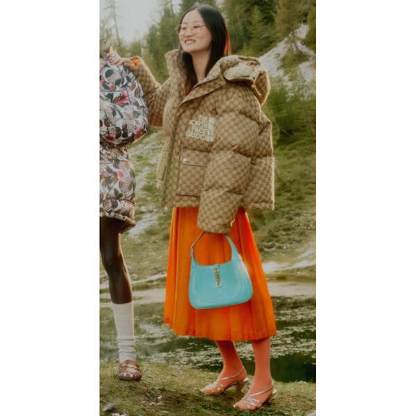 グッチ ノースフェイス ダウン 偽物 グッチ NORTHFACE コラボ 2023新作