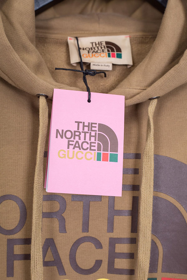 送料込 グッチ ノースフェイス 偽物 パーカー THE NORTH FACE x グッチ ロゴ マウンテン