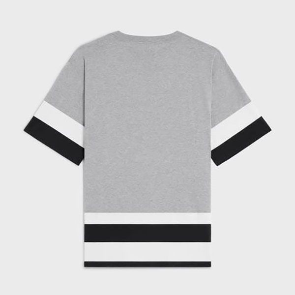 セリーヌ 16 オーバーサイズTシャツ 偽物 コットンジャージー 2X41F671Q