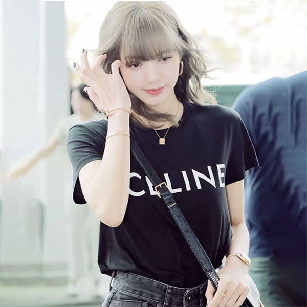 セリーヌ Tシャツ 激安 偽物 セリーヌ Tシャツ コピー 23年春夏 欲しい超限定 フロントロゴ 2X314916G38AW