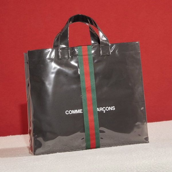 ★限定コラボ★COMME des GARCONS x グッチ トートバッグ 偽物 ションバッグ