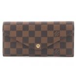 ルイヴィトン ダミエ ポルトフォイユジョゼフィーヌ 長財布 ダークブラウン N63018