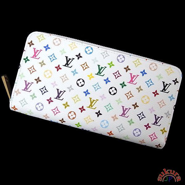 ルイヴィトン 財布 コピー ジッピーウォレット モノグラム マルチカラー M60274
