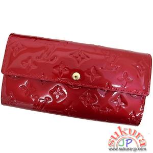 ルイヴィトン 長財布 モノグラム ヴェルニ ポルトフォイユサラ M93530