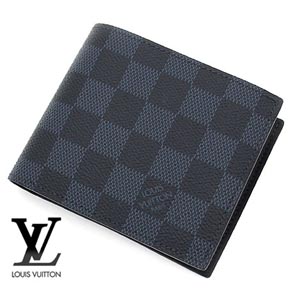 ルイヴィトン スーパーコピー ポルトフォイユマルコ NM N63351 ダミエ･コバルト キャンバス