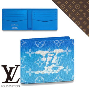 20AW【  ルイヴィトン クラウド長財布 コピー】ポルトフォイユスレンダー LV クラウズ M69742