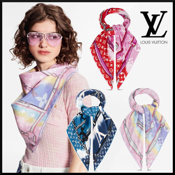 【新作】ルイヴィトン エスカル スカーフ 偽物 LV カレコンフィデンシャル LVエスカル M76185