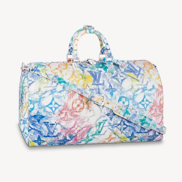 LV パステル コピー モノグラム ルイヴィトン  ★☆超人気☆ボストンバッグ キーポルバンドリエール 50 M57486
