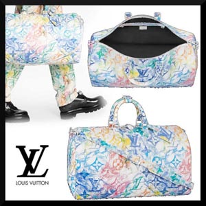 LV パステル コピー モノグラム ルイヴィトン  ★☆超人気☆ボストンバッグ キーポルバンドリエール 50 M57486