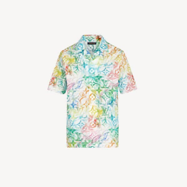 LV パステル モノグラム Tシャツ コピー ルイヴィトン ショートスリーブシャツウィズグラフィック 1A8HH5