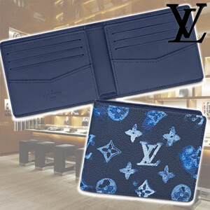 【ルイヴィトン 財布 コピー】LV◆ポルトフォイユスレンダー 折り財布 M80464