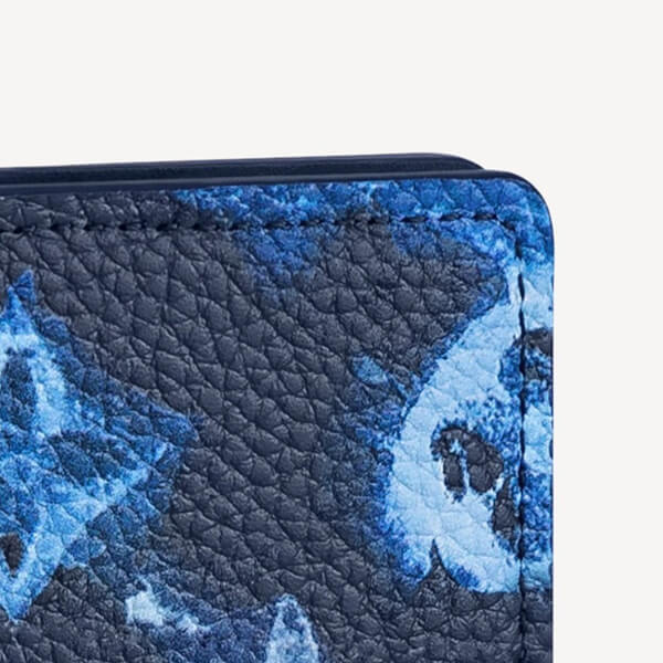 【LV】ルイヴィトン 偽物 財布 カードケース ウォーターカラー M80463