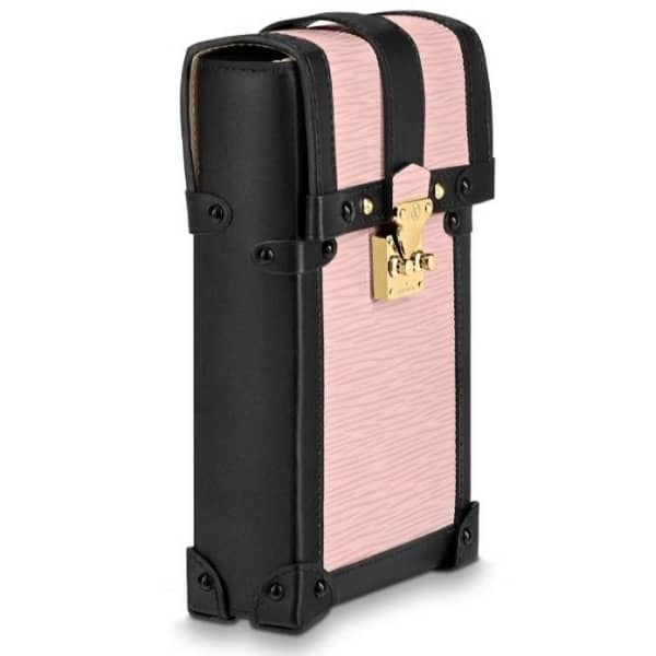 ルイヴィトン スマホケース コピー iphone12ケース レザー ポシェット トランク ヴェルティカル 2色  M67872 M67871