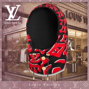 21SS【直営買付】ルイヴィトン コピー ヘッドギア   LV×UF フーディーモノグラム
